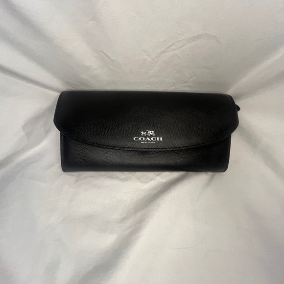 Coach Handbags - Black Coach Nylon Monogram Wallet NWOT